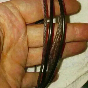 Handmade Leather Unisex Bracelet